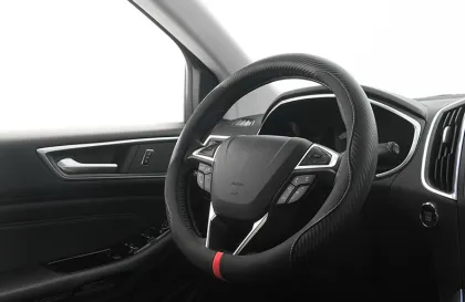 Custom Thin Microfiber Racing Car Steering Wheel Cover - Designer Wholesale Leather