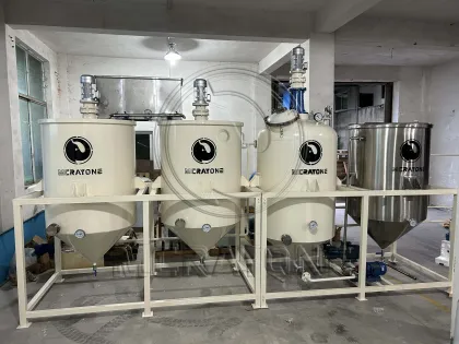 Peanut Groundnut Oil Refining Machine | Edible Oil Refinery Machinery
