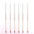 Red Liquid Glass water Mercury Thermometers temperature