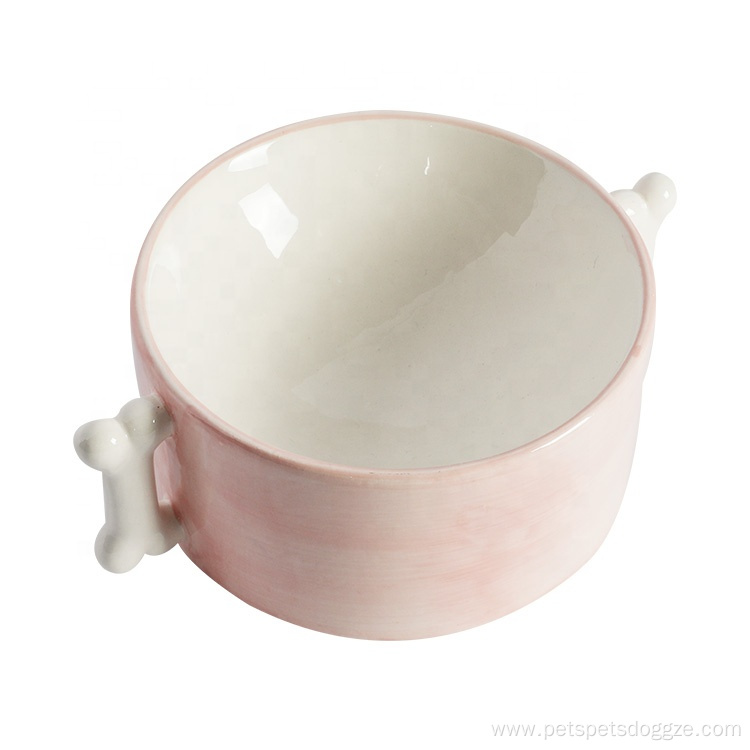 Easy to Clean Leak-proof Ceramic Pet Food Bowl