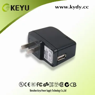 USB AC power Adapter 5V 1A Europe type