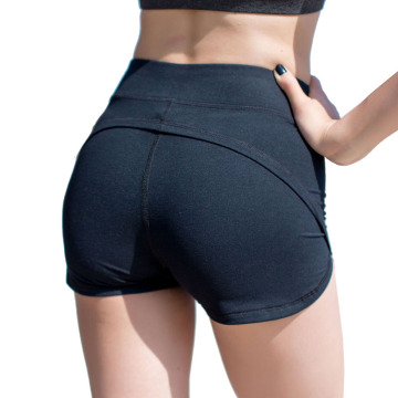 High Waist Merino Wool Sport Fitness Yoga Shorts for Women