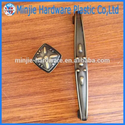 Antique zinc alloy door handle/ashley furniture hardware