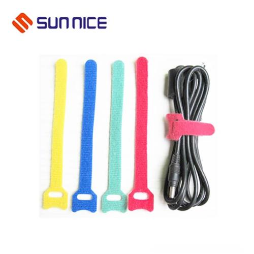 Adjustable Hook and Loop Strap for Fixing Wire