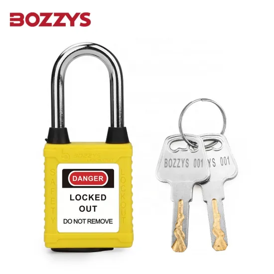 Zenex Waterproof Prohibited Operation Lockout Key Alike Dust-proof Safety Padlock