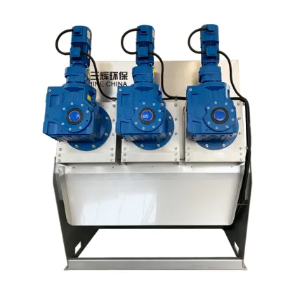 Innovated screw press dehydrator sludge dewatering technologies for sewage treatmentvplant