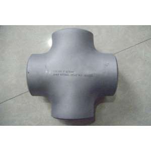 Ditempa ANSI B16.9 Stainless Steel 4-arah Cross