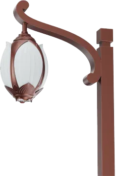 Lotus LED Outdoor Garden Lamp Street Light Head