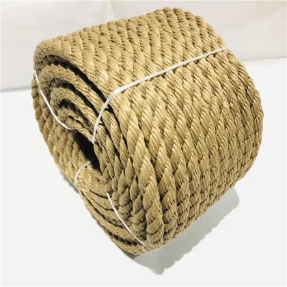 Hemp Yellow PP Twist Multifilament Rope