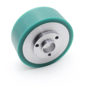 OEM ODM High Quality Heavy Duty Load PU Roller Wheels big size Polyurethane 3 4 5 8 Inch Drive Wheels