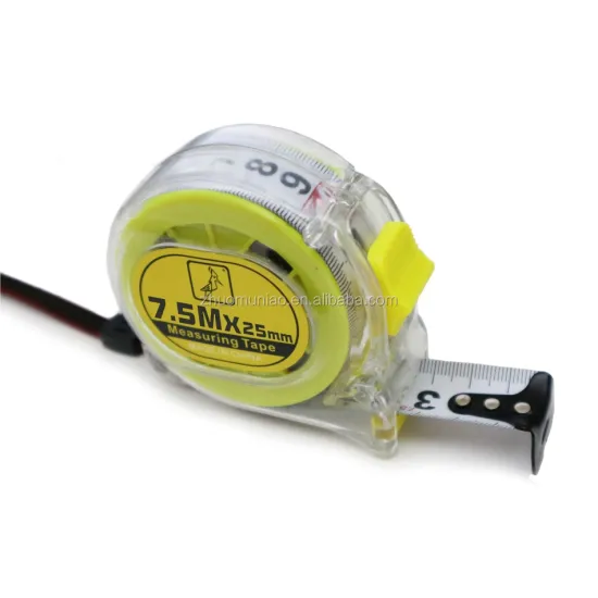 7.5m Self-locking Retractable Metal Accurate Useful Measuring Tape