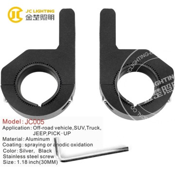 1.18 inch aluminum led bar light bracket for off-road vehicle, auto spare parts car, accessories. car