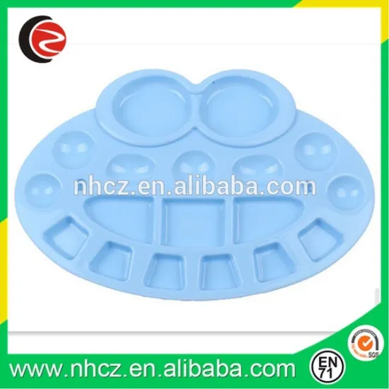 Colorful Frog Shape Artist Palette