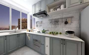 Customized white quartz stone thickened kitchen benchtop