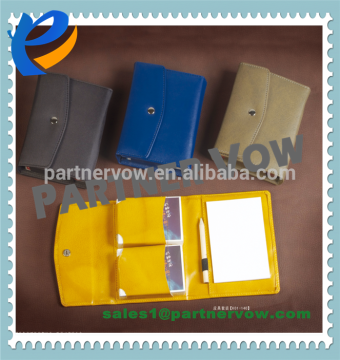 pu leather credit card holder