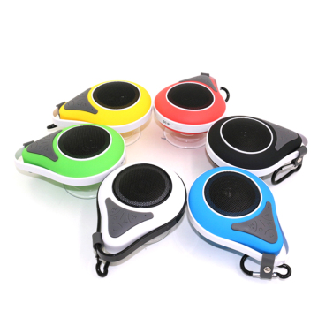 Waterdrop shape IPX6 waterproof bluetooth speaker Keychain for outdoor mini bluetooth lautsprecher