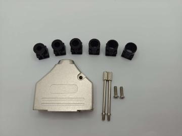 D-sub metalowe kaptury, typ 25p, y