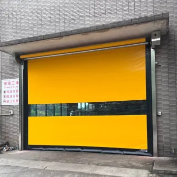 Automatic Airtight High Speed PVC Zipper Door Roller for Clean Room