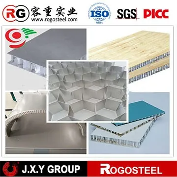 Aluminum honeycomb core composite ceiling shanghai port portal crane