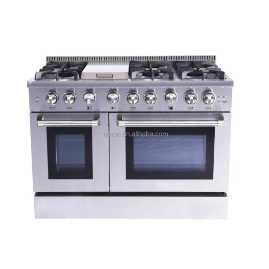 High end 48 inch gas range pro series cooking stove with oven