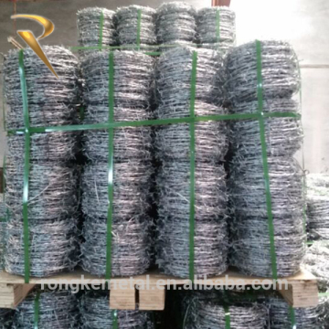 Galvanized Barbed Wire 14*14