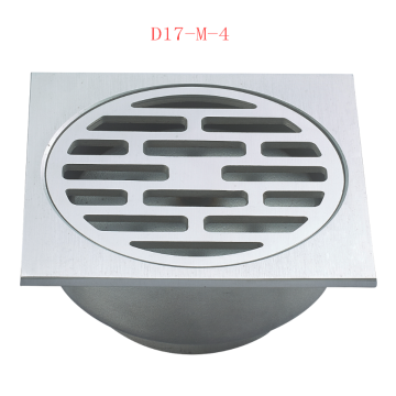 Square steel Bath Drain