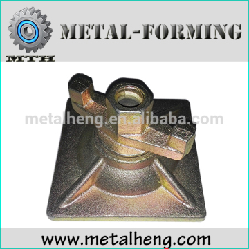 high durable flat base nut