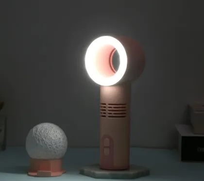 Portable USB Rechargeable Leafless Bladeless Fan