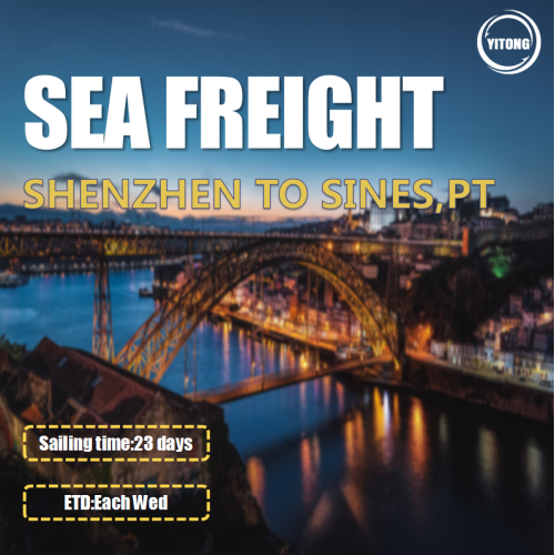 Freight di mare da Shenzhen a Sinees Portogallo