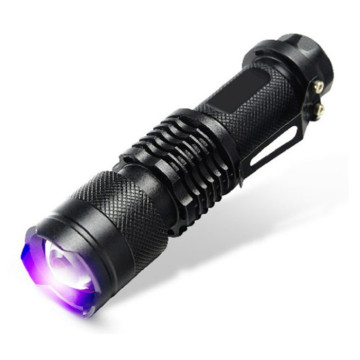 ไฟฉายแมงป่อง LED UV ขนาด 395nm ขนาดเล็กพกพา: เครื่องมือตรวจจับอัลตราไวโอเลตที่ดีที่สุดของคุณ