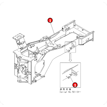 Loader WA600-3 Frame 426-N35-2222