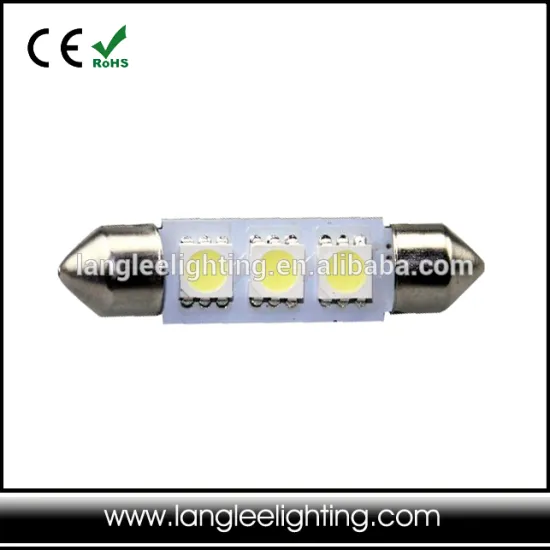Multi Voltage10-30V Festoon LED Light 1W 3SMD 5050 36/39/42mm Available