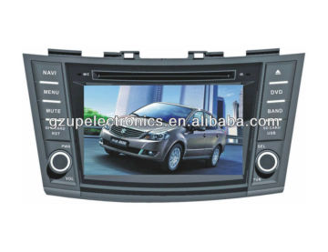 7 inch Double Din Car DVD Player for Swift 2012 With GPS and Bluetooth