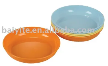 plastic plate,kids dish,color dish