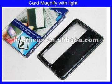Promotional F-7003 Pocket Magnifier with LED and UV light