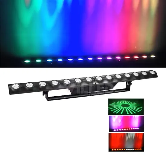 WILLED 14X 3W Warm White 80W RGB Matrix Beam Event Light DMX LED Wall Washer for Night Clubs and Stages