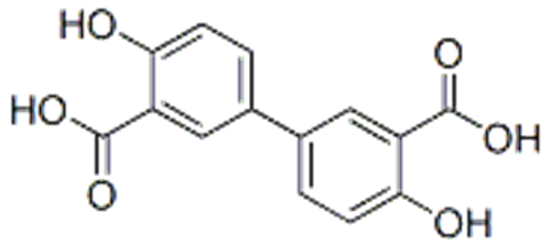 4,4'-Dihydroxybiphenyl-3,3'-dicarboxylic acid CAS 13987-45-6