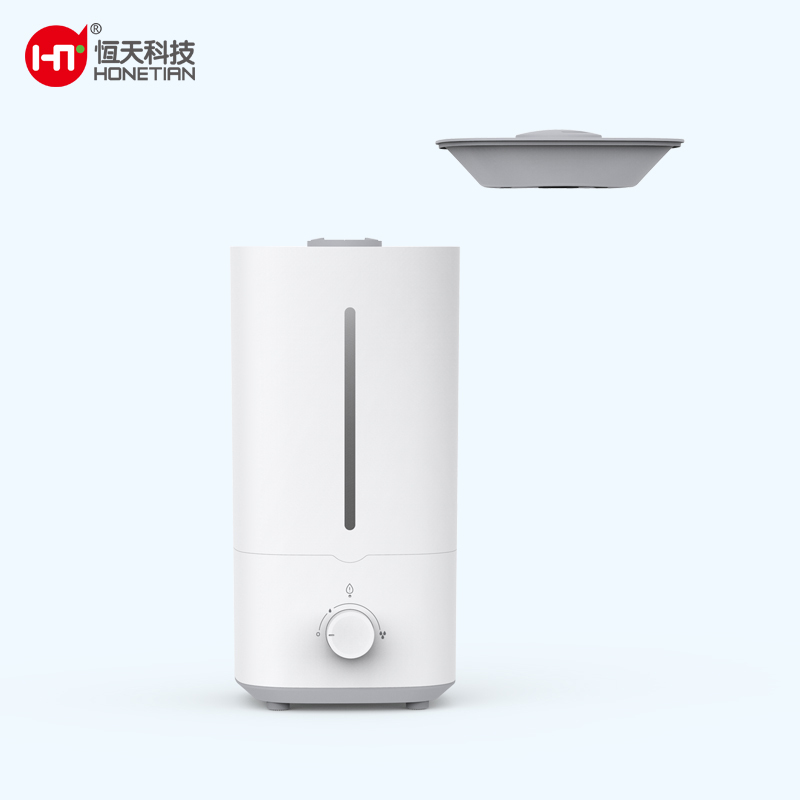 HONETIAN knob control 360 degrees adjustable nozzle visible water level custom colors indoor plastics top fill humidifier