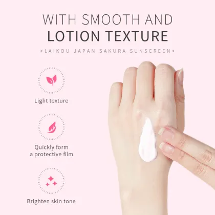 Laikou Japan Sakura Water Based Sunscreen SPF 50+