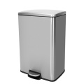 Rectangular Modern Stainless Steel Pedal Garbage Bin