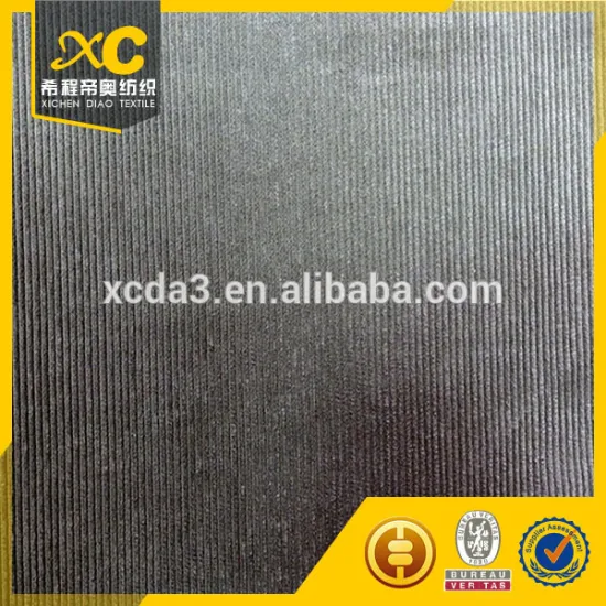 cotton woven dyed 8 wales corduroy suit fabric