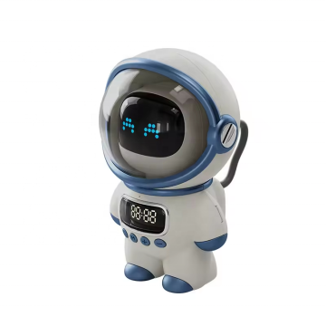 Smart AI Suara yang dikendalikan suara jam alarm jam alarm untuk pecinta komputer &amp; ruang angkasa