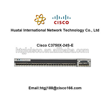 Competitive prices catalyst 3750X switch WS-C3750X-24S-E