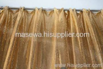 Metallic Cloth Curtain For Hotel 