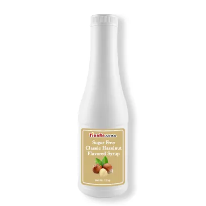 Sugar syrup with no sugar and caramel flavor