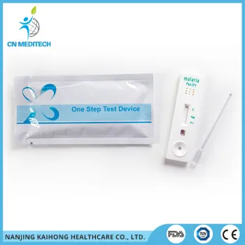one step diagnostic pf pv pan malaria rapid test kit