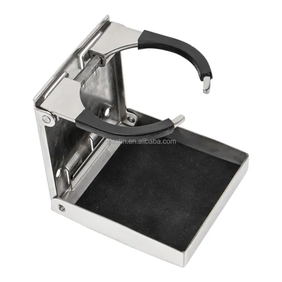 Folding Cup Holder Stainless Steel Marine Boat Drinks Cup Holder Bracket For RV Yacht Ship