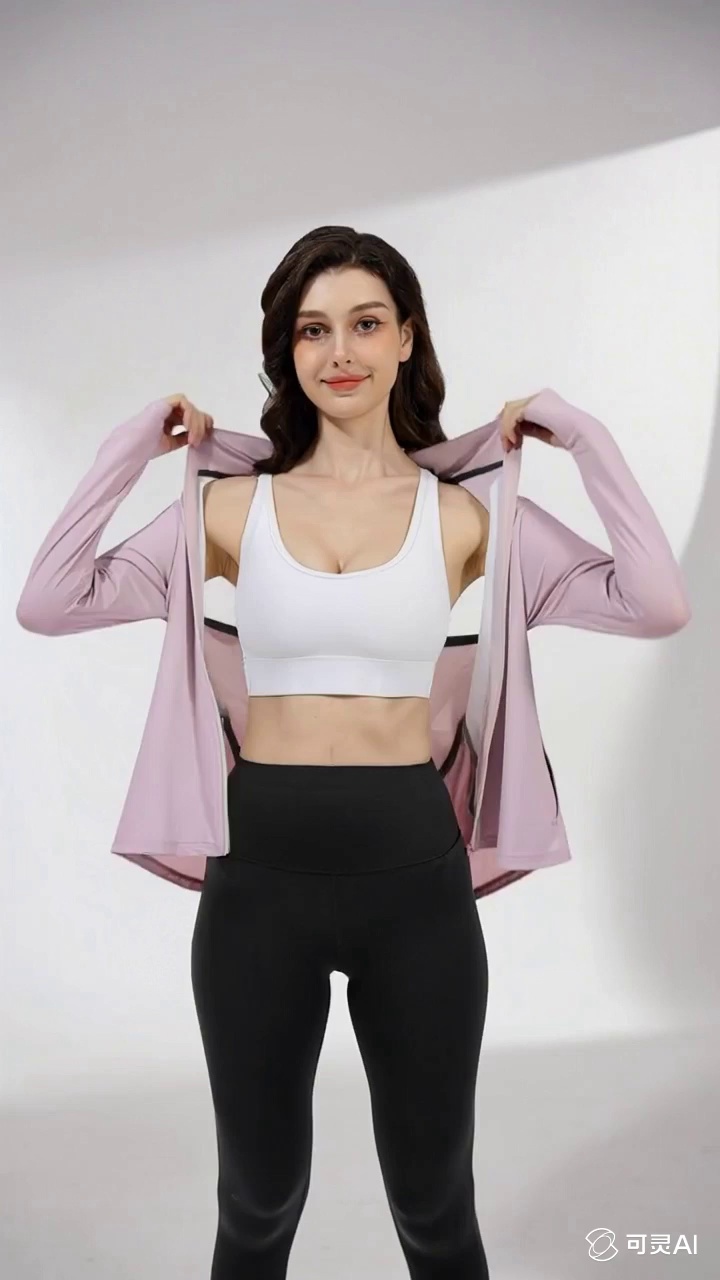 Women's UPF 50+ Sun Jacket with Zipper Pocket