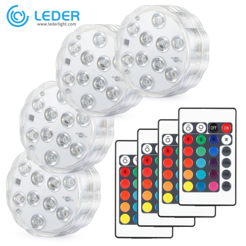 LEDER Ytmonterad undervattens 4,5W LED-poolljus