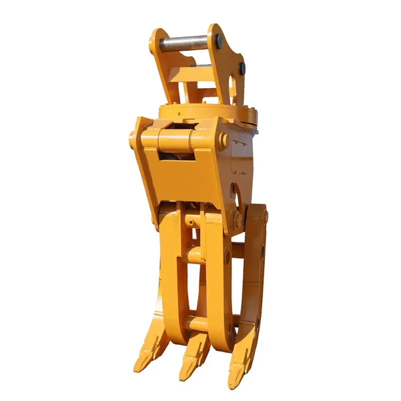 Heavy-Duty Steel Grapple for Industrial Waste Management